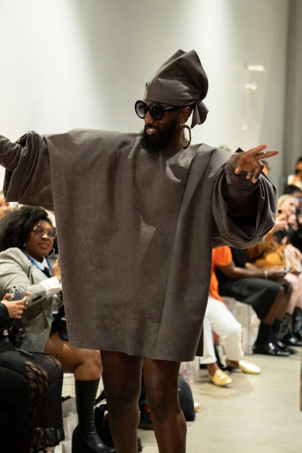 Designer Joseph Mcrae at SFW Runway 2024 - Photo By Phocusd Views